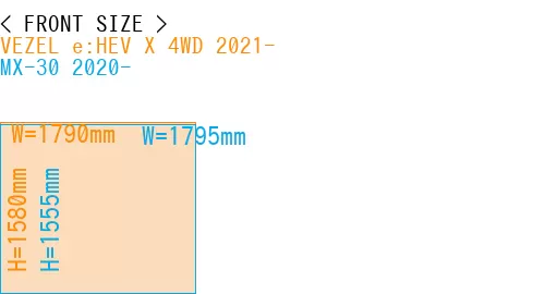 #VEZEL e:HEV X 4WD 2021- + MX-30 2020-